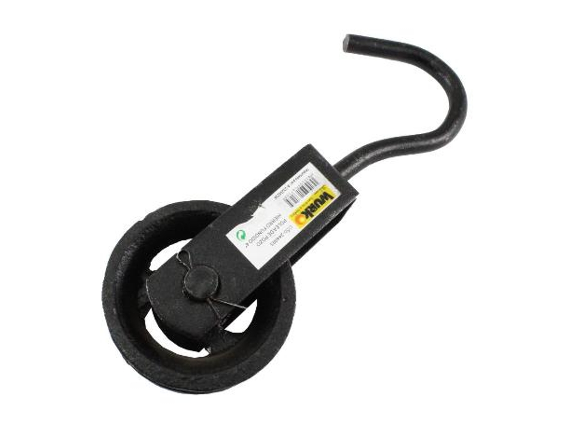 Polea pozo hierro fundido 10 cm 4