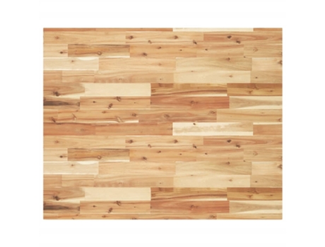 vidaXL Tablero escritorio madera maciza acacia sin tratar 100x80x4 cm