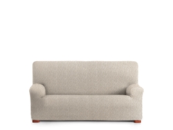 Funda Sofá Bielastica Adaptable Roc 4 Plazas (210-290 cm) Marfil VIPALIA