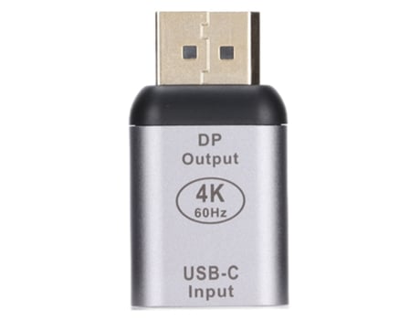 JORINDO Adaptador tipo C hembra a DisplayPort macho Adaptador portátil tipo C a DP para computadora portátil ZMDECQNA