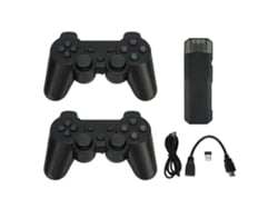 Console De Jogos Sem Fio 2 Jogadores 32g 4k Com Controles Retro Para Tv E Computador