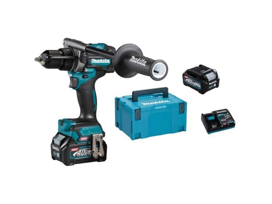 Taladro Impacto 40V 2 Baterías 2 5Ah Cargador en Caja Makpac Hp001Gd201 MAKITA