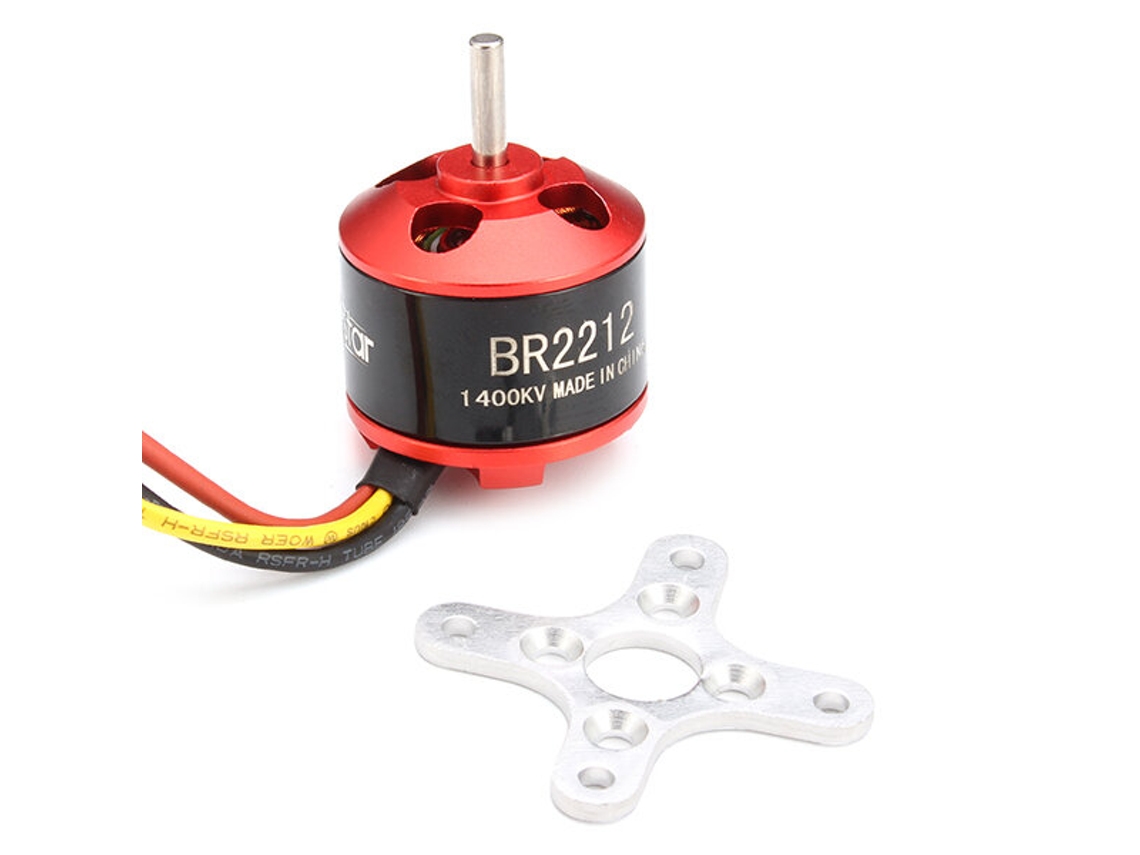Motor sin escobillas Racerstar BR2212 1400KV 2/4S para modelos RC