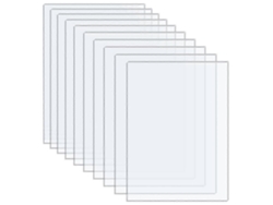 10 Láminas De Acrílico Transparentes Para Diy Marcos De Fotos Proyectos De Manualidades Panel Acrílico 15,00x10,00x0,10cm Como Se Muestra