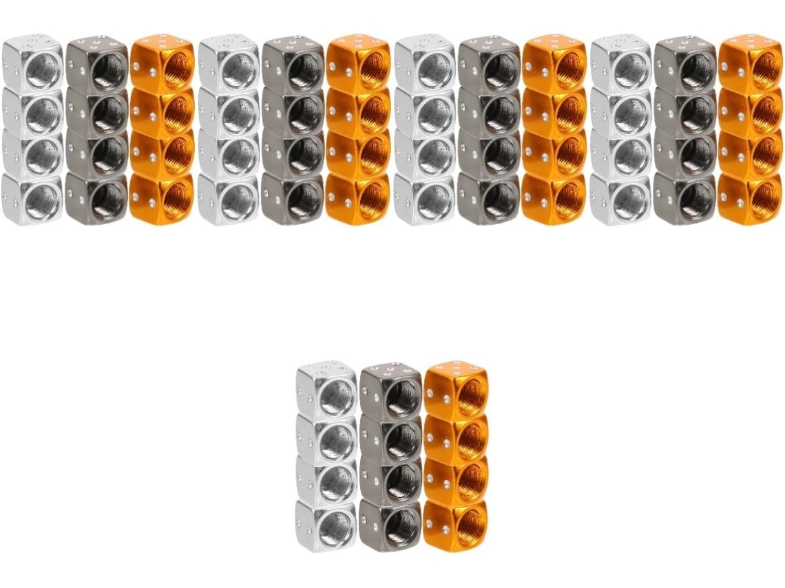 Juego De 5 Tapones De Válvula, Válvula De Aire, Llave Para Neumáticos Y Parches Para Neumáticos De Camión Y Coche.