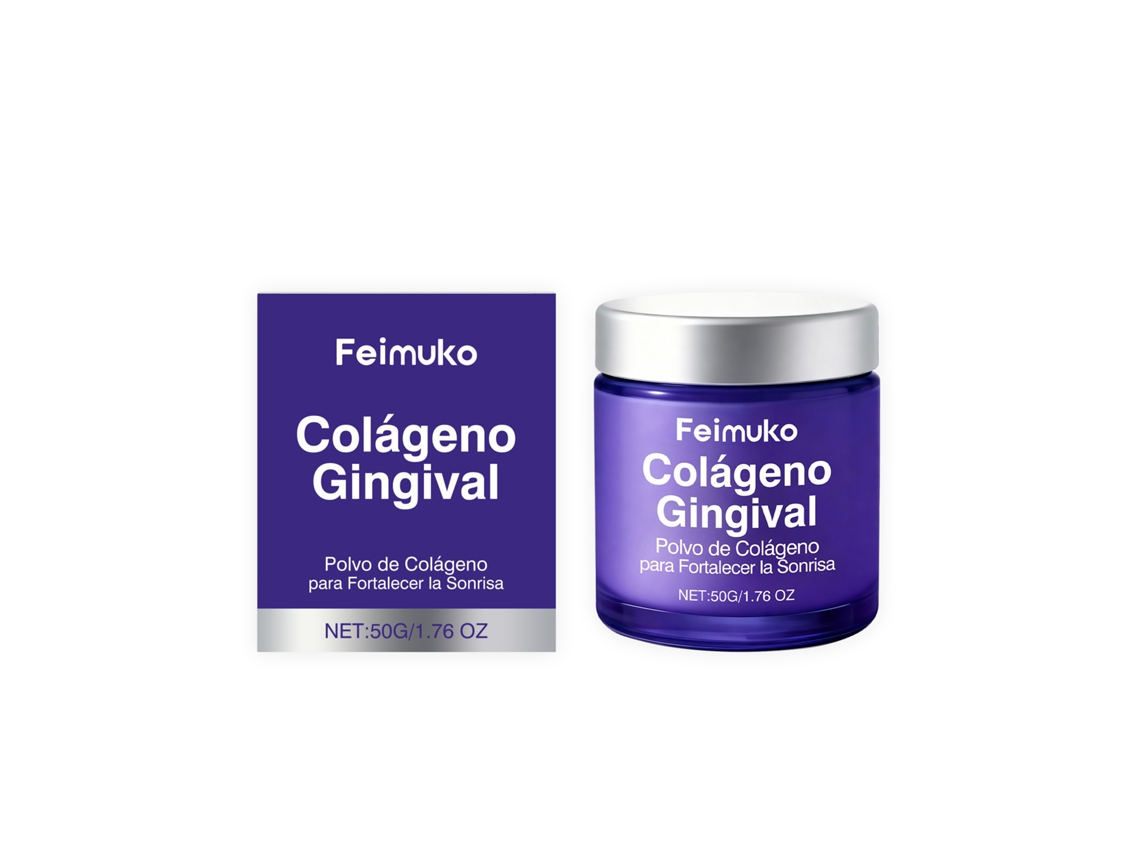 Polvo dental para el cuidado del colágeno