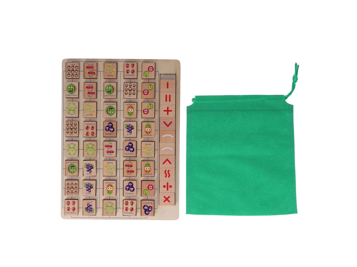 Juguete Matemático De Madera Para Niños, Tabla De Números, Educación Infantil Temprana (3+)