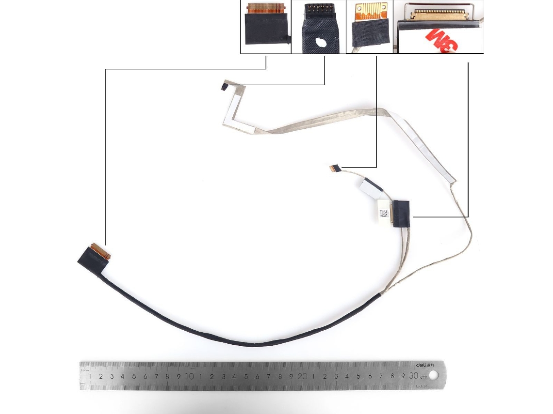 Cabo Lcd/led Dell Vostro 3581 3583 V3581 30pin 0,5 0tjtv4 Dc02003i500 Compativo