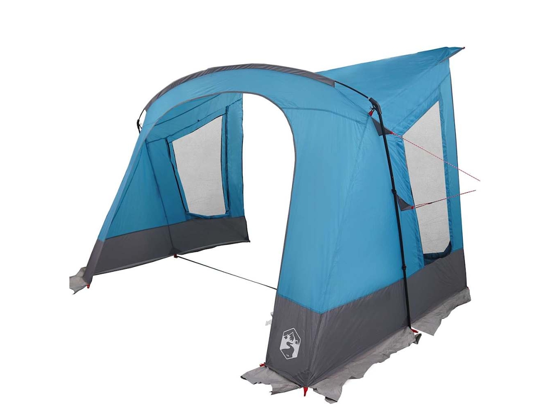 Vidaxl Tienda Caravana Para 5 Personas Azul 410 X 275 X 245 Cm