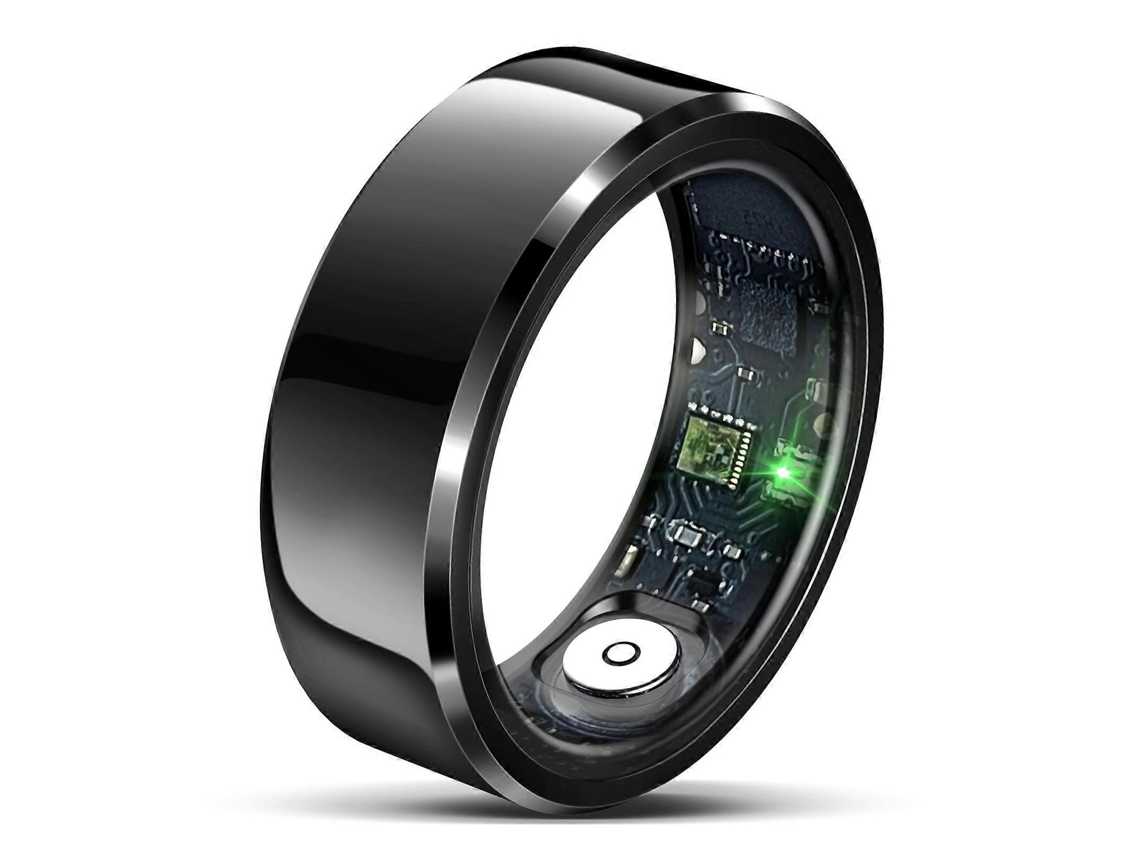 Anillo inteligente R6 tamaño 8, monitoriza la frecuencia cardíaca, el oxígeno en sangre y el sueño (Hengrongshen)