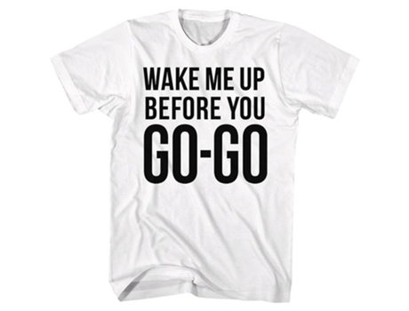 Camiseta ROCKINSTONE Wake Me Up Before You Go-Go Wham (Algodón - S)