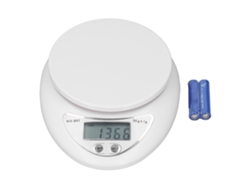 Balanza de cocina digital de 5 kg de precisión con pantalla LCD para hornear y cocinar.