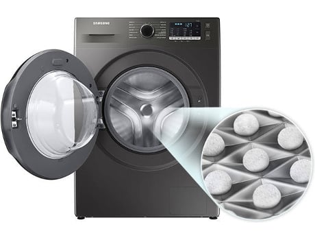 Lavadora SAMSUNG EcoBubble WW90TA046AX/EC (9 kg - 1400 rpm - Gris ...