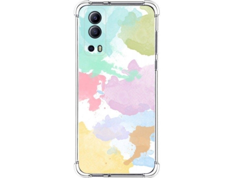 Carcasa Vivo Y72 5G TUMUNDOSMARTPHONE Acuarela 11 Multicolor