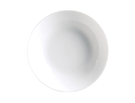Plato Hondo Luminarc Diwali Blanco Vidrio (20 Cm)