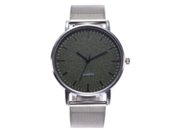 Reloj De Pulsera Unisex Empresarial Simples Dial Analógico De Cuarzo Zhoulianfa (verde)