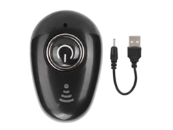 Auriculares Inalámbricos Mono Bluetooth V5.0 Intrauriculares Mini Deportivos Con Manos Libres - Negro