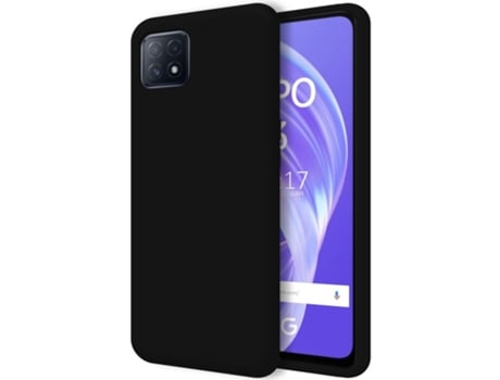 Carcasa Oppo A73 5G TUMUNDOSMARTPHONE Silicona Líquida Negro