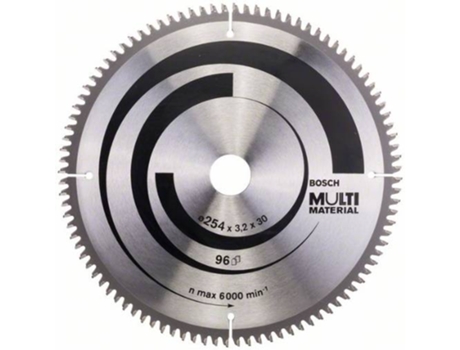 Disco de Sierra Circular BOSCH Multi Material 254x30x3.2 mm - 96