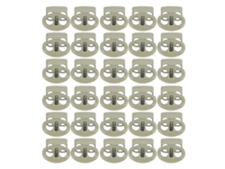 30 Unidades De Frenos De Cuerda De Resorte De Metal Ligeros Con Revestimiento De Zinc, Inoxidables, Para Ropa, Mochilas Y Lana.
