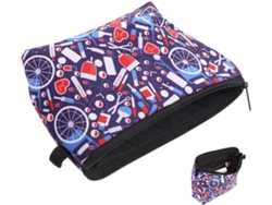 Set De Neceser De Viaje De 4 Piezas Para Mujer Con Amplios Bolsillos Estampados Para Cosméticos, Práctico Organizador.