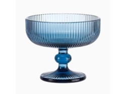 Juego De 6 Copas De Postre Ribbed Azul 26cl