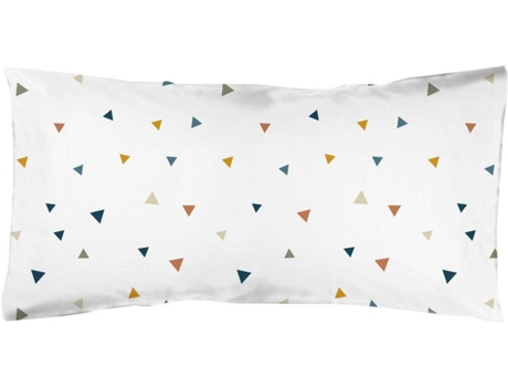 Funda de Almohadas Infantil SOKIOS (180 x 270 - Poliéster - Blanco)