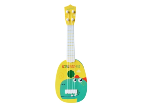 Juguete de Instrumentos Musicales de Guitarra 36Cm Dinosaurio Amarillo