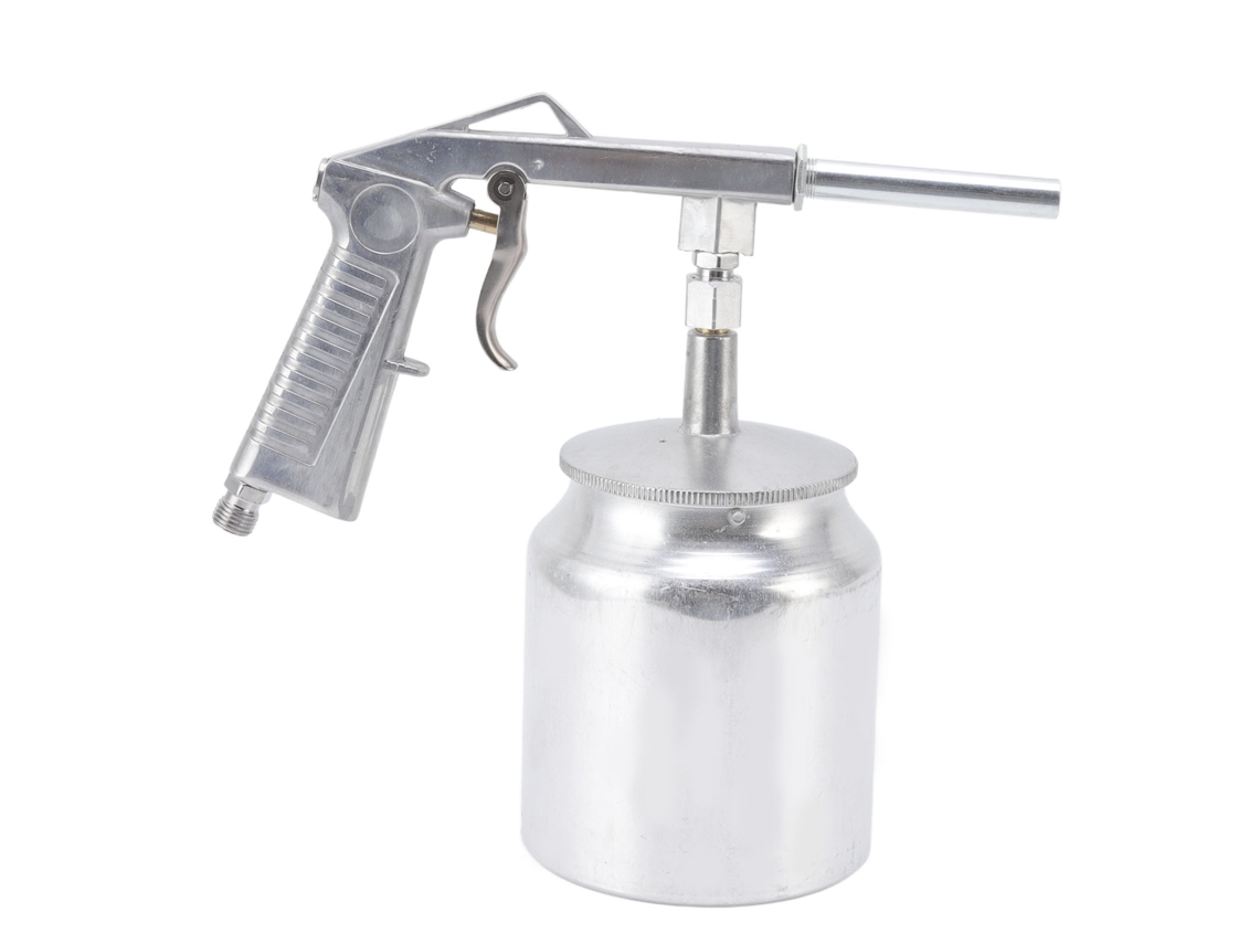 Pistola Pulverizadora Neumática Con Sistema De Alimentación Por Sifón De 750 Ml, Kit De Alta Atomización G1/4