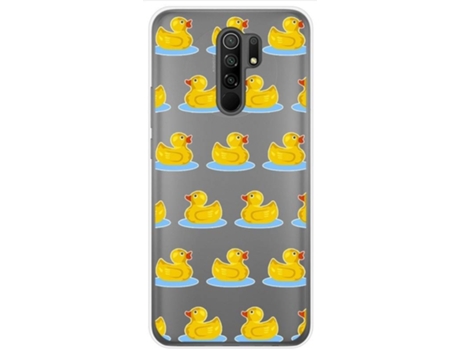 Carcasa Xiaomi Redmi 9 TUMUNDOSMARTPHONE Dibujos Transparente Multicolor