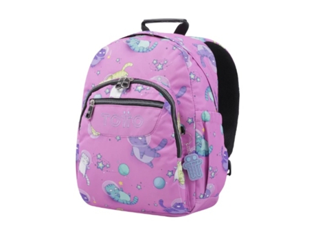 Mochila Escolar TOTTO de 8 a 12 Años Acuarela 9I9