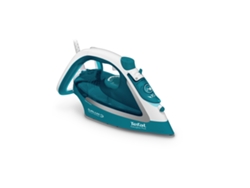 EasyGliss Plus FV5737 plancha Plancha vapor-seco Suela de Durilium 2500 W Turquesa, Blanco TEFAL