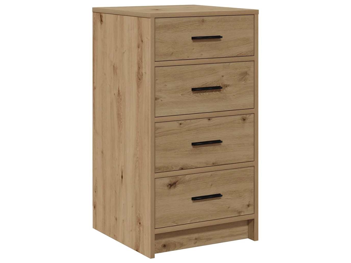 Maison Exclusive - Vitrina Roble Artisan 40 X 41 X 75 Cm Madera Contrachapada