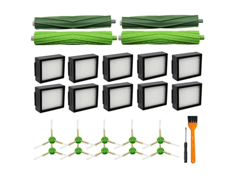 Escova de rolo escova lateral filtros hepa para irobot roomba i7 i7+ i3 e5