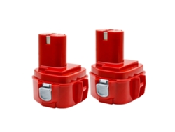 Baterías de repuesto, capacidad de 12 V, compatibles con la serie Makita PA12, 2 baterías originales de 4,0 Ah