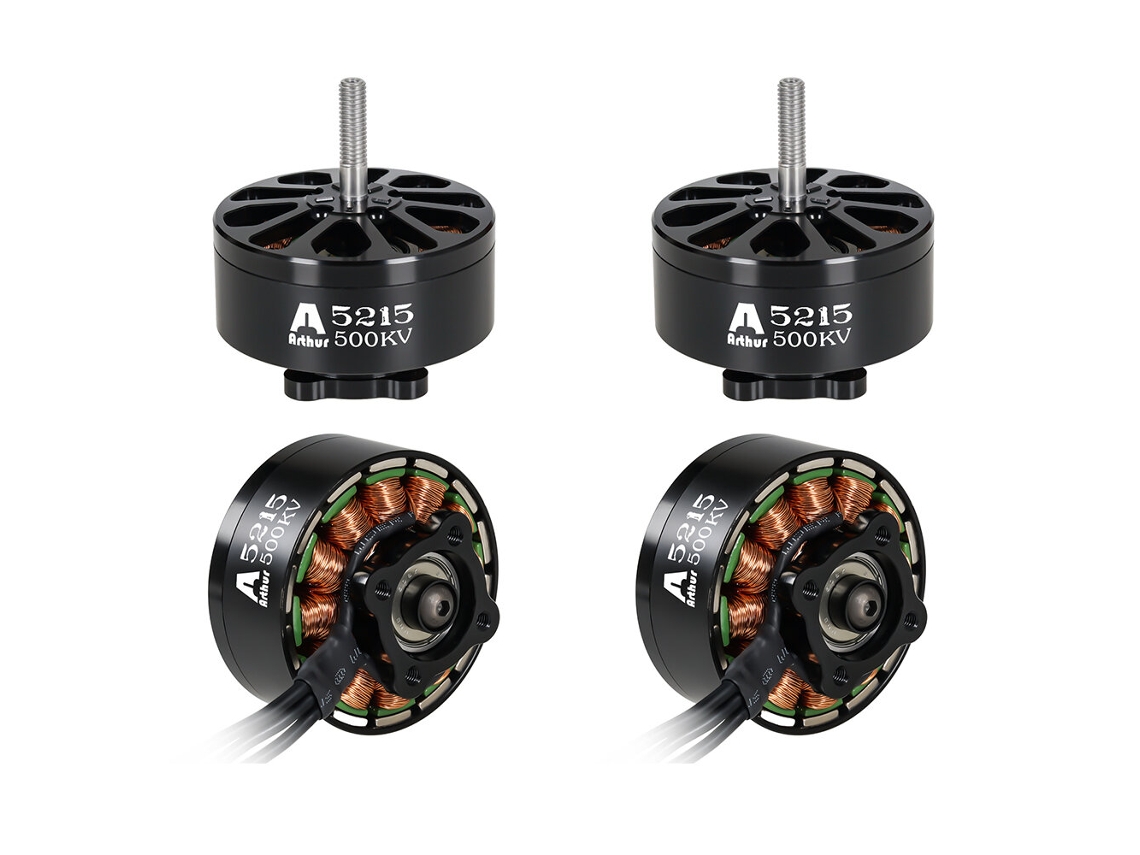 350kv4 Pcsflashhobby Arthur 5215 350kv / 500kv 3-8s Brushless Motor High Power 6mm Shaft For Rc Diy Fpv Racing Drone
