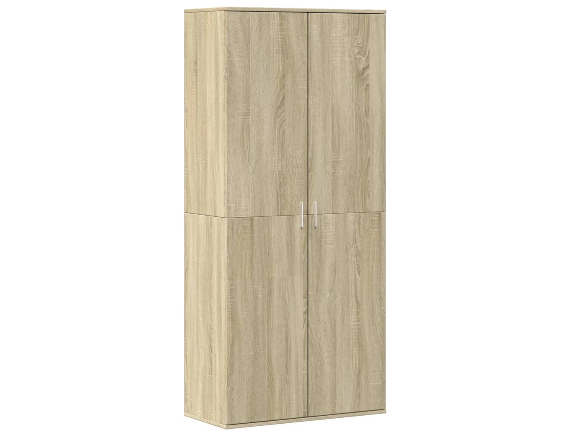 Zapatero EXCLUSIVO DE LA CASA en contrachapado de roble Sonoma (80x39x178 cm)