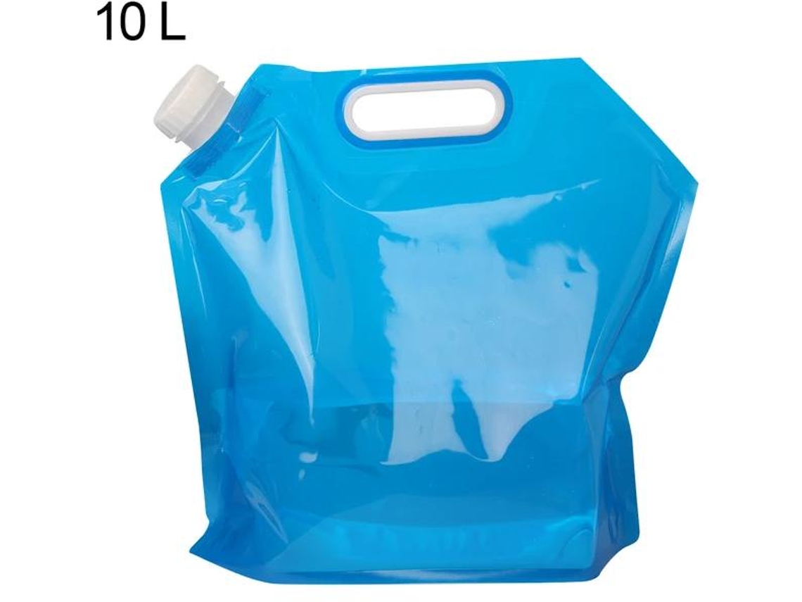 Cubo De Agua Plegable Para Acampar Al Aire Libre, Bolsa De Agua De 10l Chrui