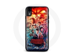 Funda Para Iphone Xs Stranger Things Teaser Temporada 4 Adjuntar Personajes Arte MANIACASE