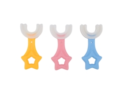 Cepillo De Dientes Manual En Forma De U Para Niños De 2 A 6 Años, Diseño De 360 Grados, Higiene Bucal.