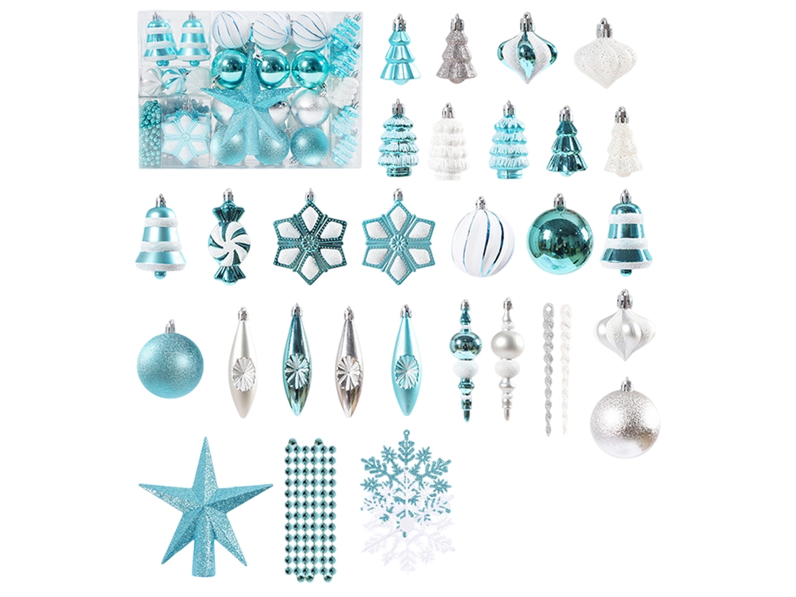 Colección de adornos navideños - Envases reutilizables para decoración de árboles RNEMITERY