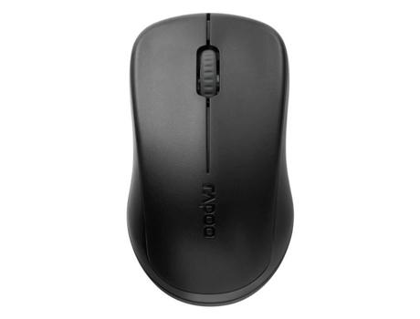 Ratón Óptico Inalámbrico 2 4 Ghz 1680 Silencioso 1.000 Dpi Negro RAPOO