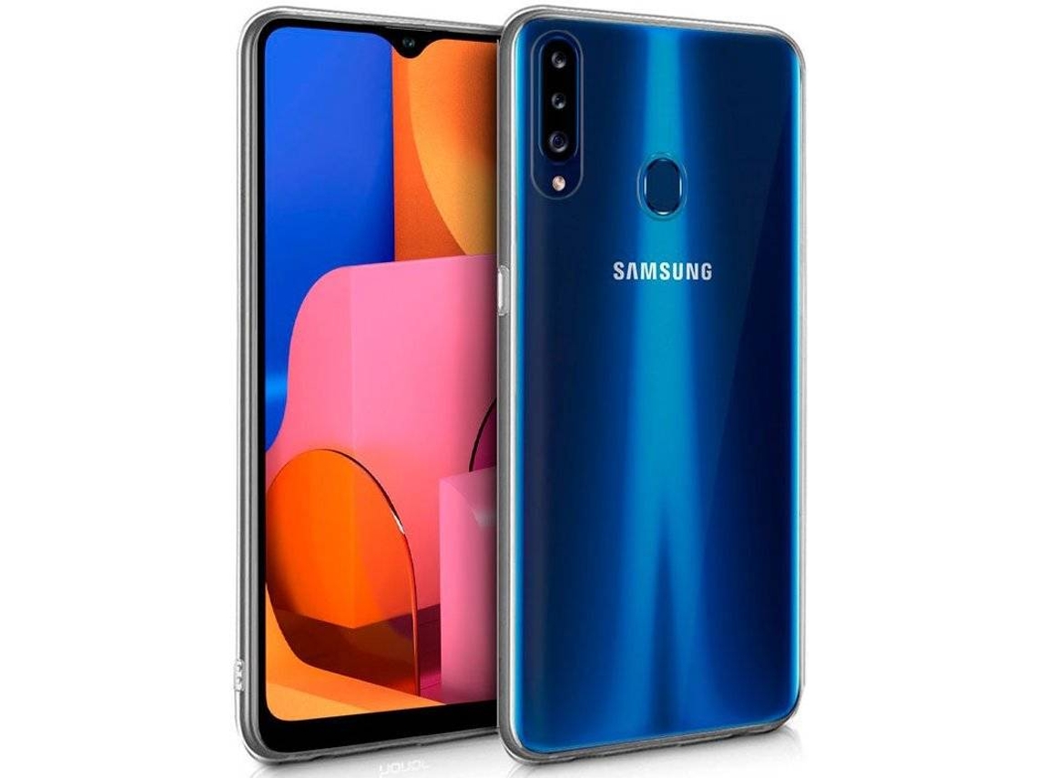 Funda para Samsung Galaxy A20s COOL Silicona Transparente