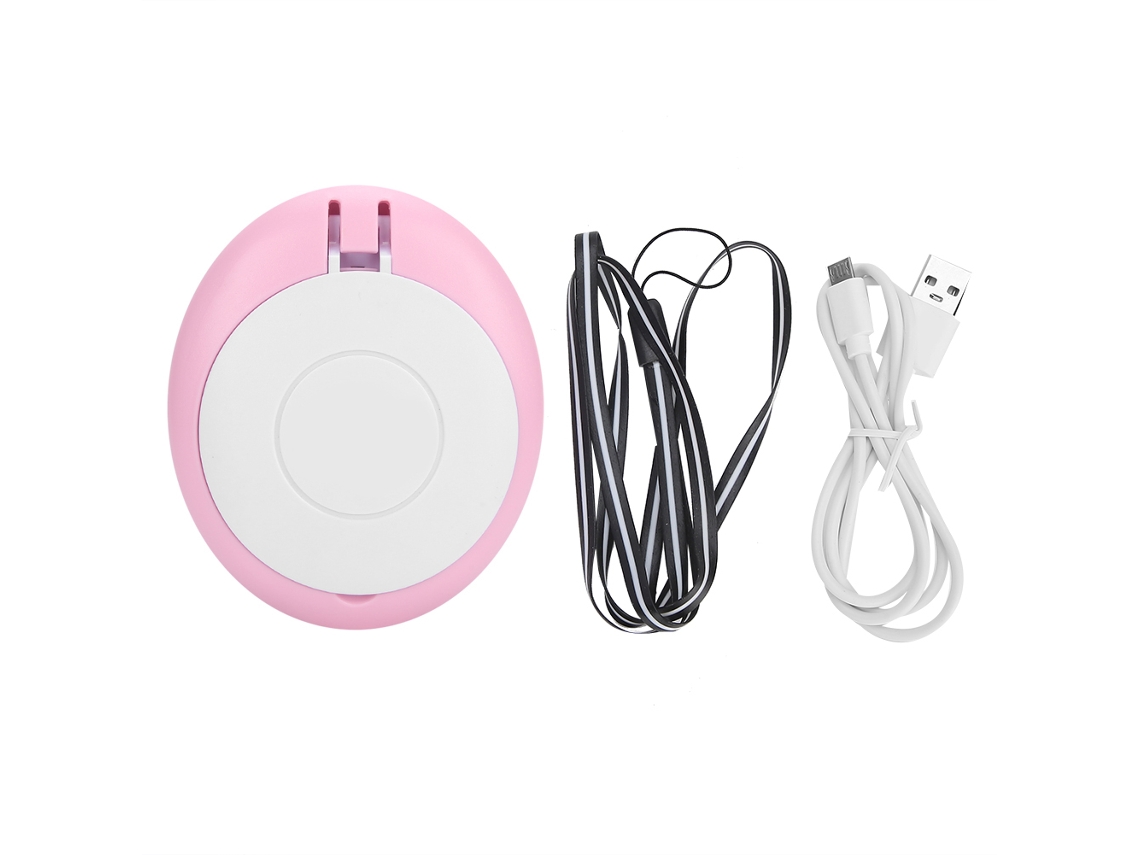 Secador de pestañas injertadas, secador de uñas multifuncional, ventilador portátil rosa