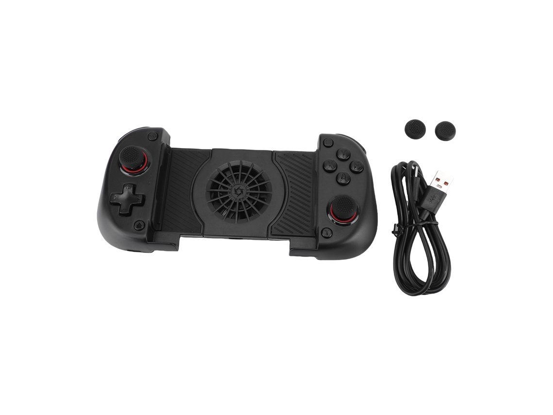Controlador De Juegos Stretching (ventilador De Refrigeración, Vibración Dual Hall) Controlador De Juegos Móvil Bluetooth