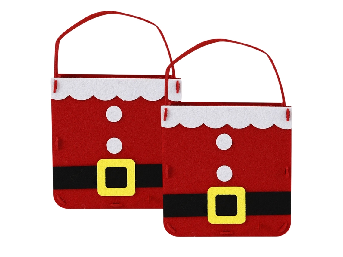 Bolsas de Fieltro para Regalos de Navidad JEIIBRZUI