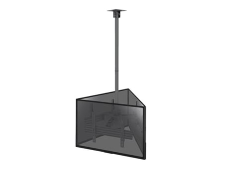 Soporte de techo para 3 pantallas de TV 50-75 Altura ajustable 86-325 cm