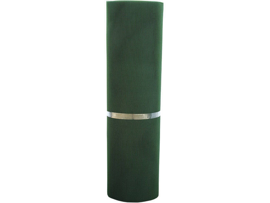 Malla de Jardín COFAN Plastico Cuadrada 5 m m Verde (1 x 25 m)