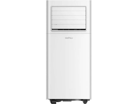 Aire Acondicionado Portátil DAITSU Alisios APD 09FX (18m2 - Cap. Refri. Frig 9000 - Blanco - Sólo frío)
