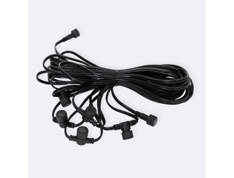 Cable de Extensión EasyFit 12V 15 m con 6 Conectores LEDKIA